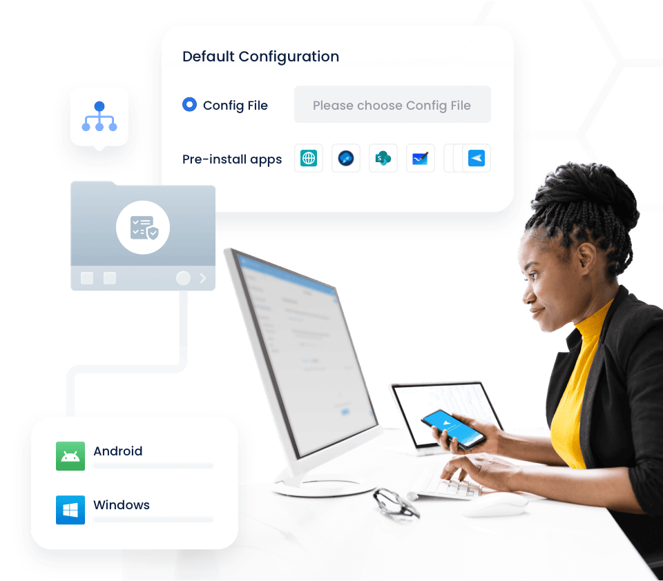 Automated device enrollment and configuration