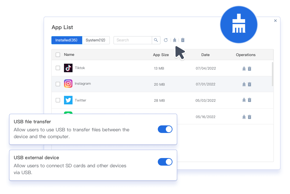 Политика предотвращения потери данных приложений (DLP)