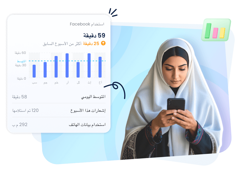 التحقق من نشاط Facebook
