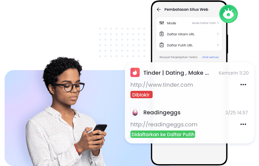 Pantau Penelusuran Web untuk Memastikan Selancar yang Aman