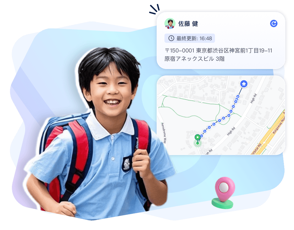 GPS位置追跡