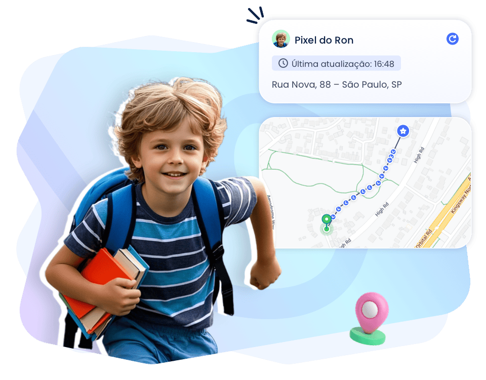 Rastreamento de localização por GPS