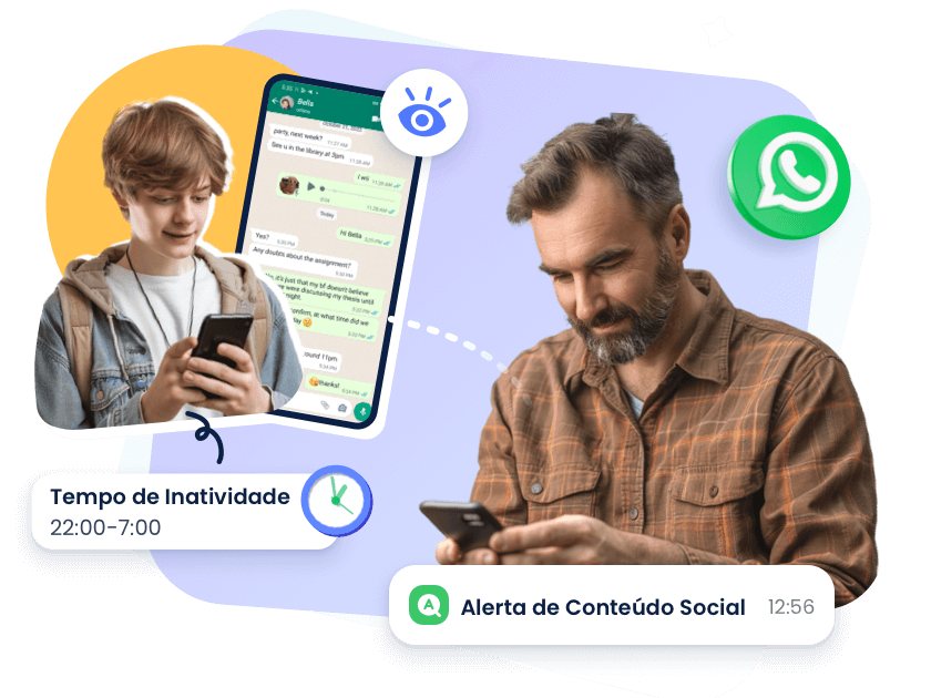 Configure o Controle dos Pais do WhatsApp para seus filhos e fique despreocupado.