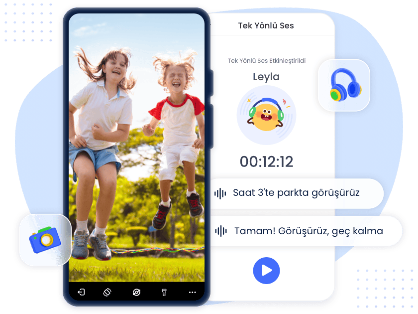Çocukların Çevresini Canlı İzleyin