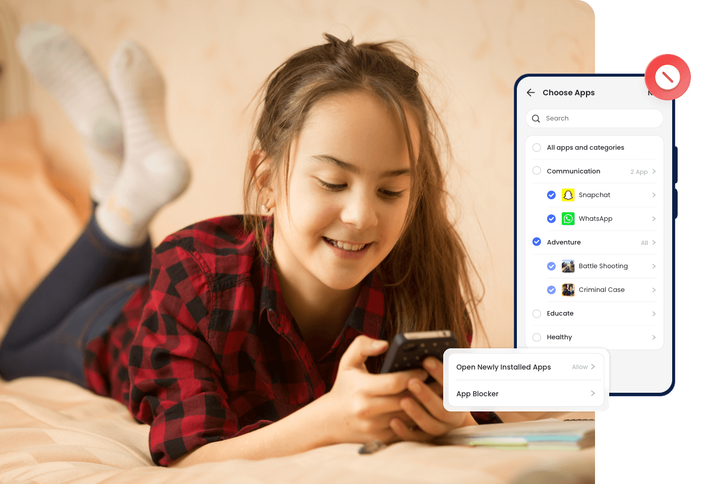 Blocco e gestione delle app