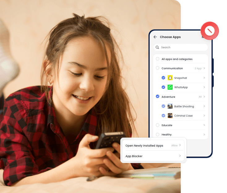 Blocco e gestione delle app