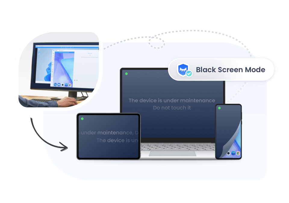 Black Screen Mode Access